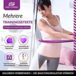 NESS Hula Hoop Reifen – Abnehmen für Erwachsene & Kinder