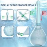 Po-Dusche Irrigator – Intim- und Vaginaldusche, Anti-Rücklauf, Transparent – Für Wohlbefinden & Entspannung