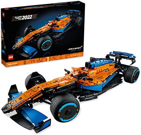 LEGO Technic McLaren F1 Rennwagen – 1.434 Teile Modellbausatz für Erwachsene, ideales Geschenk & Sammlerstück (42141)