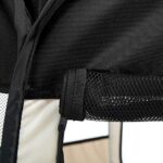tectake® Welpenlaufstall, Tierlaufstall, Wurfkiste für Hund, Katze, Kaninchen, Auslauf, Gehege für Wohnung oder Camping