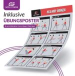NESS Hula Hoop Reifen – Abnehmen für Erwachsene & Kinder