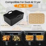 Airfryer Zubehör Set - Kompatibel mit Ninja AF400EU, AF300EU & Tower T17088