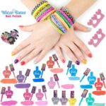 Barbie Kinder Nagellack Set (18-teilig) – Ungiftig, abnehmbar