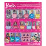 Barbie Kinder Nagellack Set (18-teilig) – Ungiftig, abnehmbar