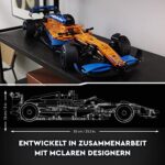 LEGO Technic McLaren F1 Rennwagen – 1.434 Teile Modellbausatz für Erwachsene, ideales Geschenk & Sammlerstück (42141)