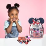 Disney Minnie Mouse - Townley Mädchen Kosmetik Make-up Geschenktüte Set beinhaltet Lipgloss, Nagellack & Haarschmuck
