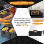 Airfryer Zubehör Set - Kompatibel mit Ninja AF400EU, AF300EU & Tower T17088