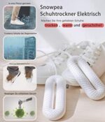 Snowpea Ultra Schuhtrockner Elektrisch mit Ventilator, effizient & geruchsfrei – EU Stecker