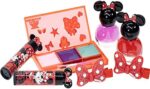 Disney Minnie Mouse - Townley Mädchen Kosmetik Make-up Geschenktüte Set beinhaltet Lipgloss, Nagellack & Haarschmuck