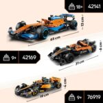 LEGO Technic McLaren F1 Rennwagen – 1.434 Teile Modellbausatz für Erwachsene, ideales Geschenk & Sammlerstück (42141)