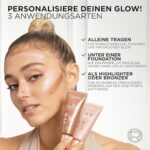 L'Oréal Paris Lumi Glotion – Flüssiger Highlighter mit Glycerin & Sheabutter für natürlichen Glow