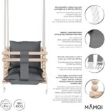 MAMOI® 3-in-1 Holz-Babyschaukel für Drinnen