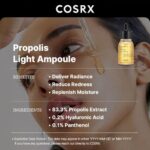 COSRX Propolis Ampoule 30ml - Glow Serum mit 73,5% Propolis,