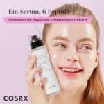 COSRX 6X Peptide Collagen Booster Serum 150ml - Hauterneuerung mit Niacinamid & Hyaluronsäure - Parabenfrei, für alle Hauttypen