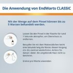EndWarts CLASSIC Warzenlösung mit Ameisensäure – 3 ml für Hände und Füsse