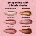 e.l.f. Halo Glow Blush Wand - Flüssiger Rouge für strahlende Wangen, mit Squalan, vegan & tierversuchsfrei