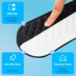 ELZO Ergonomisches Handgelenkstützen-Set mit Memory Foam für Tastatur & Maus – Bild 3