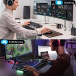 ELZO Ergonomisches Handgelenkstützen-Set mit Memory Foam für Tastatur & Maus – Bild 5