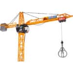Dickie Toys Mega Crane (120 cm) – Grosser Spielkran mit Fernbedienung & Greifarm für Kinder ab 3 Jahren
