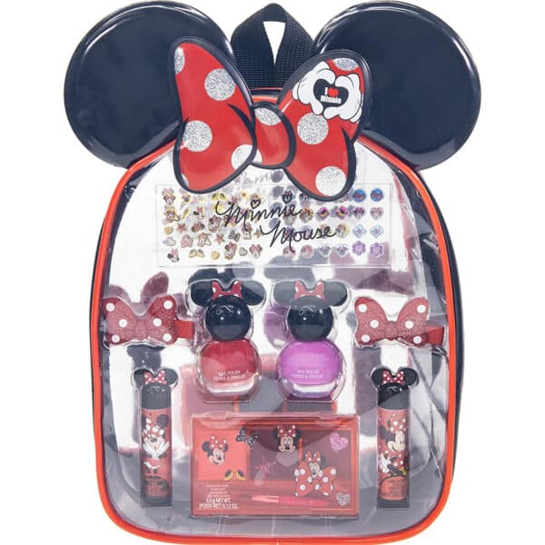 Disney Minnie Mouse - Townley Mädchen Kosmetik Make-up Geschenktüte Set beinhaltet Lipgloss