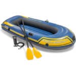 Intex Challenger 2 Schlauchboot Blau/Gelb 236 x 114 cm – 1 Stück