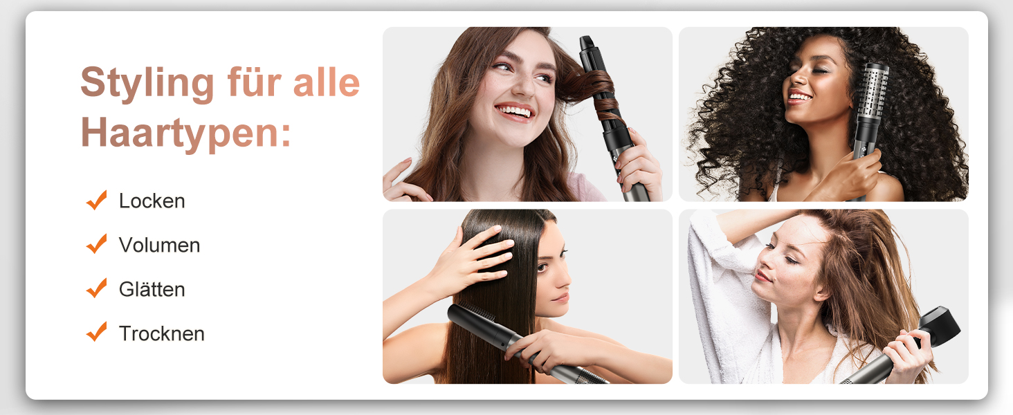 0498948b-0a63-4519-9718-e5691456feac.__CR0,0,1464,600_PT0_SX1464_V1___ 6-in-1 Airstyler: Ionen Föhn, Automatischer Lockenstab & Glättbürste – Profi-Hairstyler mit 110.000 U/Min