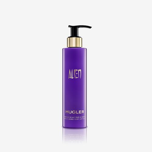 MUGLER Alien Bodylotion – Amber, Holz & Blüten, 200 ml