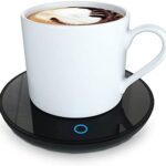 GARMEE Elektrischer Tassenwärmer – Smart Kaffeewärmer mit 2 Temperaturstufen für Tee, Kakao & Milch