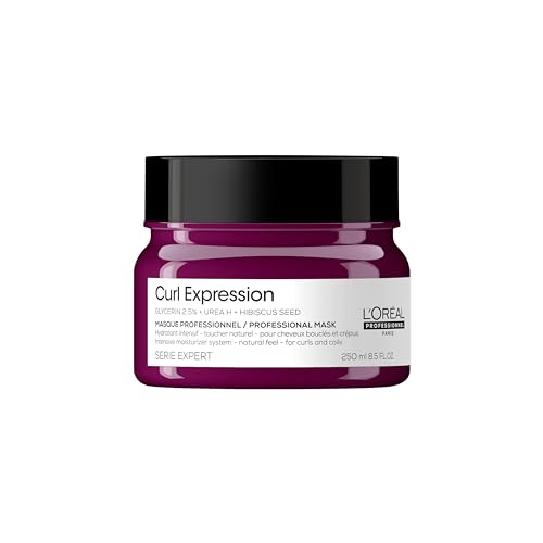 L'Oréal Curl Expression Haarmaske – Feuchtigkeit für welliges & lockiges Haar, 250 ml