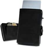 slimfin® Slim Wallet mit Münzfach - Herren Kartenetui & Geldbörse mit RFID Schutz - Unisex