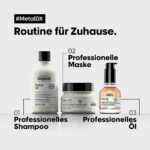 L'Oréal Professionnel Metal DX Öl - Anti-Frizz, Hitzeschutz & Glanz für alle Haartypen, 50 ml
