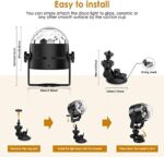 Gobikey 360° LED Discokugel – Musikaktiviertes Partylicht mit Fernbedienung & RGB-Effekten, USB 4m für Party & Events