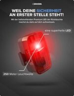 Büchel Ahead Fahrradlichter Set - 35/15 Lux LED
