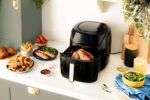 Russell Hobbs XXL 8L Heissluftfritteuse - Kompakt, 7 Funktionen, 10 Programme, Rapid Air bis 220°C, Ölfrei Frittieren, Grillen & Backen