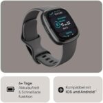 Fitbit Sense 2 – Smartwatch mit GPS, EKG, Stress- & Schlaftracking – Fitnessuhr für Damen & Herren, kompatibel mit Android/iOS