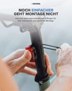 Büchel LED Fahrrad Rücklicht - Aufladbar & StVZO zugelassen - Rücklicht für E-Bikes und Fahrräder