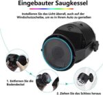 Tragbare Discokugel mit Fernbedienung – Musikgesteuertes Partylicht, Batteriebetrieben & USB für drinnen & draussen