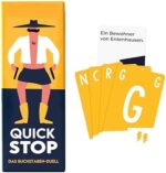 ATM Gaming Quickstop – Rasantes Buchstaben-Duell für 2-7 Spieler ab 10 Jahren