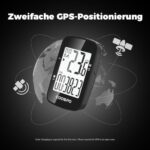 COOSPO BC26 GPS Fahrradcomputer – Kabellos, Bluetooth 5.0, IP67, 2,3" LCD mit automatischer Hintergrundbeleuchtung