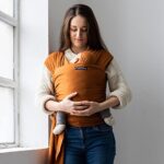 CuddleBug Tragetuch für Neugeborene – Elastisches Babytrage für bis zu 16 kg, leicht zu binden