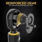 Drehmomentschlüssel 1/4" für Fahrrad & Motorrad, 15-teiliges Set mit Hex- und Torx-Bits (2-26 Nm) inkl. Verlängerung