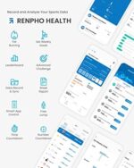 RENPHO Smart Springseil mit Zähler – Verstellbar, App-Analyse, Kalorienverbrennung für Anfänger & Profis