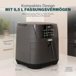 Princess Heissluftfritteuse – Digitaler Touchscreen, Ölfrei, Energiesparend, Verschiedene Programme