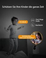 Imou 2K WLAN Innenkamera - 360° Überwachung, KI-Erkennung, Nachtsicht, Zwei-Wege-Audio, Alexa-kompatibel