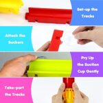 Nuheby Badewannenspielzeug Set – DIY Murmelbahn für Kinder ab 3 Jahren