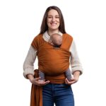 CuddleBug Tragetuch für Neugeborene – Elastisches Babytrage für bis zu 16 kg, leicht zu binden