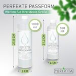 PURIVITA Isopropanol 99,9% – Reinigungsalkohol für Haushalt & Industrie – Rückstandsfrei & Nicht Leitend