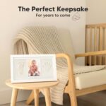 Baby Hand- und Fussabdruck Set – Gipsabdruck Bilderrahmen für Neugeborene, Perfektes Babyparty Geschenk
