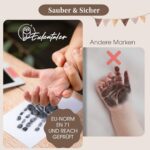 EULENTALER® Baby Abdruckset für Hand-, Fuss- & Pfotenabdrücke