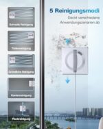 ECOVACS WINBOT W2 Omni Fensterputzroboter mit Kantenreinigung & 6-in-1 Station